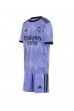 Real Madrid David Alaba #4 Babyklær Borte Fotballdrakt til barn 2022-23 Korte ermer (+ Korte bukser)